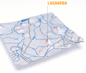 3d view of Laga Arba