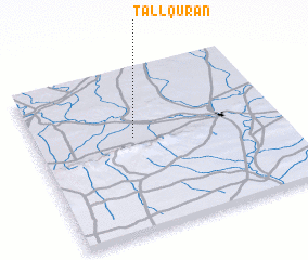 3d view of Tall Qūrān