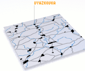 3d view of Vyazkovka