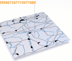 3d view of Semnadtsatyy Oktyabr\