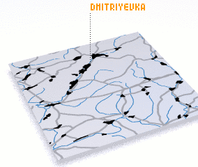 3d view of Dmitriyevka