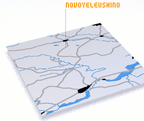 3d view of Novoye Leushino