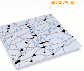 3d view of Krasnyy Luch