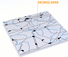 3d view of Shcheglovka