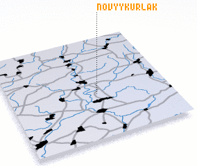 3d view of Novyy Kurlak