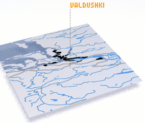 3d view of Valdushki