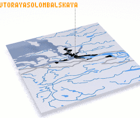 3d view of Vtoraya Solombal\