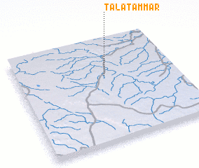 3d view of Ţal‘at ‘Ammār