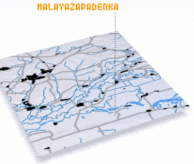 3d view of Malaya Zapadenka