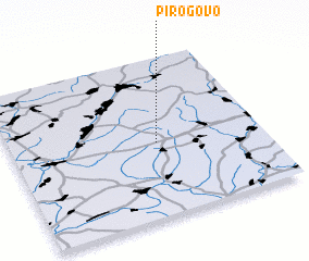 3d view of Pirogovo