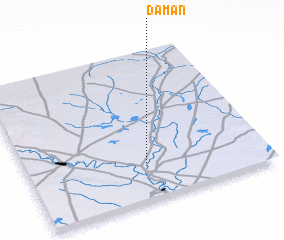 3d view of Damān