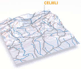 3d view of Çelikli