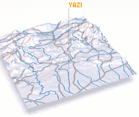 3d view of Yazı