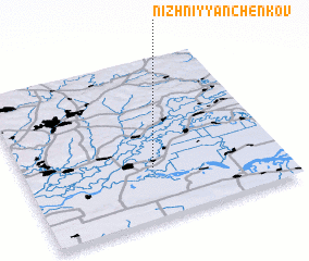 3d view of Nizhniy Yanchenkov