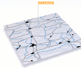 3d view of Kamenka