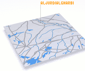 3d view of Al Jurdī al Gharbī