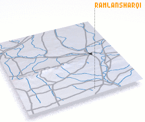 3d view of Ramlān Sharqī