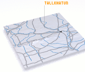 3d view of Tall Khātūn