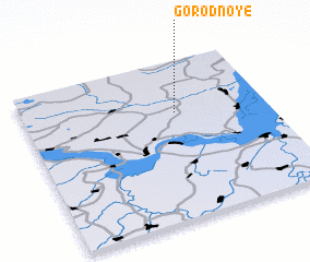 3d view of Gorodnoye