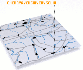 3d view of Chernyayevskiye Vyselki