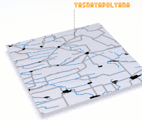 3d view of Yasnaya Polyana