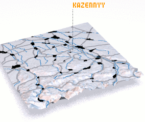 3d view of Kazënnyy