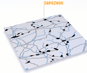 3d view of Sapozhok