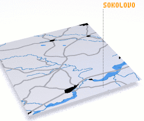 3d view of Sokolovo