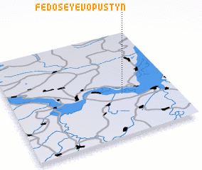 3d view of Fedoseyevo-Pustyn\