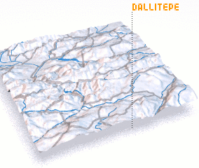 3d view of Dallıtepe