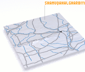 3d view of Shamūqah al Gharbīyah