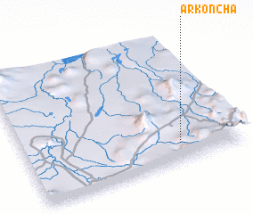 3d view of Ārkʼonchʼa