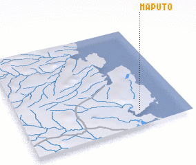 3d view of Maputo
