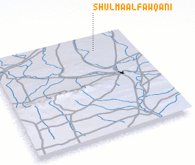 3d view of Shūlmā al Fawqānī