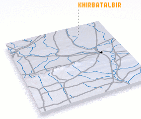 3d view of Khirbat al Biʼr