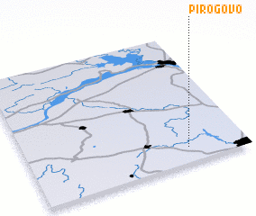 3d view of Pirogovo