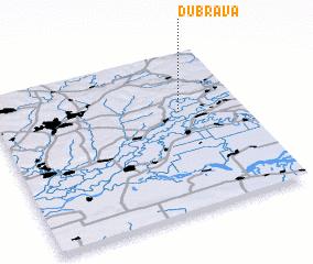 3d view of Dubrava