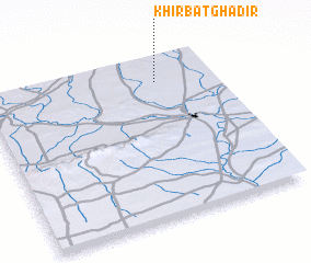 3d view of Khirbat Ghadīr