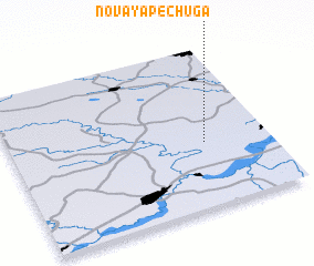 3d view of Novaya Pechuga