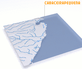 3d view of Cabaceira Pequena