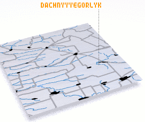 3d view of Dachnyy Yegorlyk