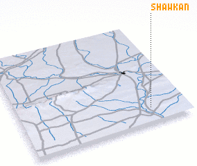 3d view of Shawkān