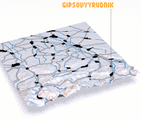 3d view of (( Gipsovyy Rudnik ))