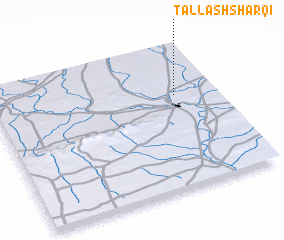 3d view of Tall ash Sharqī