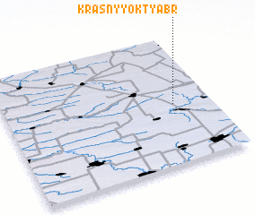 3d view of Krasnyy Oktyabr\