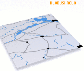 3d view of Klobushnevo