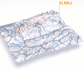 3d view of Elmalı