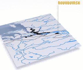 3d view of Novodvinsk