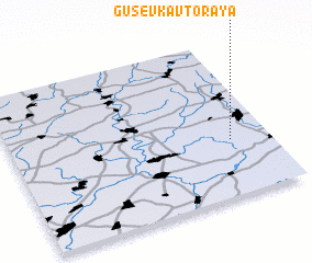 3d view of Gusevka Vtoraya