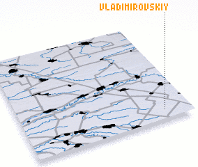 3d view of Vladimirovskiy